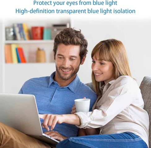 【عبوة من قطعتين】 واقي شاشة مضاد للضوء الأزرق مقاس 13.3 بوصة متوافق مع HP/Dell/Acer/Asus/Samsung/Lenovo/Sony/MSI/Toshiba/LG/Razer Blade، واقي شاشة قابل للإزالة بنسبة 16:9 لجهاز كمبيوتر محمول مقاس 13.3 بوصة in Kuwait