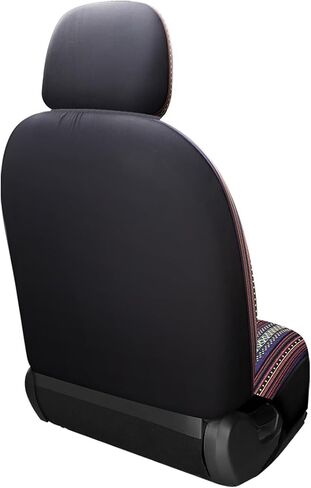 Car Seat Covers Low Back Baja Blanket Universal Size Fit for 5 Seats Mystical Boho 9pcs in Saudi Arabia
