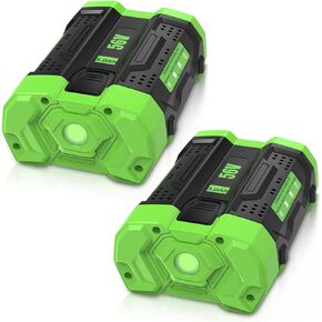 2-Pack 3.0Ah 56 Volt Lithium ion Battery Replacement for EGO 56V Battery Compatible with EGO Battery BA2800 BA4200 BA4200T BA1400 BA1400T BA2240 Lawn Mower, Leaf Blower, Chainsaw Power Tools(Black)