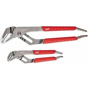 For Milwaukee 48-22-6330 6" & 10" Ream and Punch Straight Jaw Pliers Set