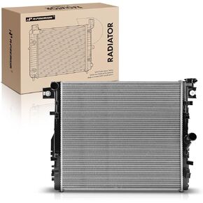 A-Premium Engine Coolant Radiator Assembly Compatible with Jeep Wrangler 2007-2017, Wrangler JK 2018, 3.6L 3.8L, Replace# 68143886AA, 55056634AB