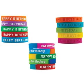 Teacher Created Resources TCR9804 Happy Birthday Wristband Classroom Super Pack (Pack of 30)