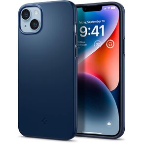 Spigen Thin Fit Designed for iPhone 14 Case (2022) - Black