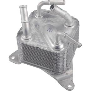 Engine Oil Cooler, Transmission Oil Cooler No.2920A400 for Mitsubishi Eclipse Cross 2018-2022 Aluminum Alloy Silver Tone, 1 Pc