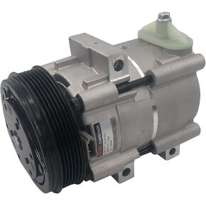 A/C AC air condition compressor with Clutch V6 4.2L compatible with 97-06 F-150 F150 / 04 F-150 F150 Heritage 97 98 99 00 01 02 03 04 05 06 (1997 1998 1999 2000 2001 2002 2003 2004 2005 2006)
