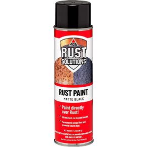 Rust Spray Paint, 14oz, Durable Matte Black Finish, Safe for All Surfaces, Eradicate Rust and Ensure Long-Lasting Protection Against Weather and Wear