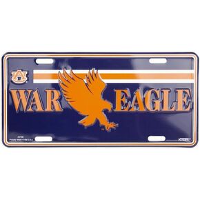 HangTime Auburn War Eagles Novelty License Plate