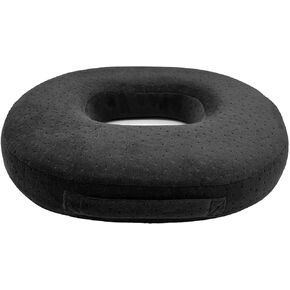 Seat Cushion Memory Foam Cushion - Donut Cushion for Relief of Haemorrhoids and Piles, Coccyx Pain, Suitable for Wheelchair, Car Seat, Office Or Outdoor (Navy Blue)