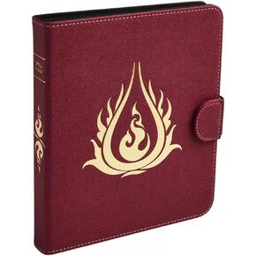 Dragon Shield: Roleplaying Spell Codex: Blood Red – Compatible with Official DND Spell Cards – Dry Erase Marker and 5e Compatible Spell Slot Tracker Included