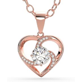 SERASAR Premium Necklace Women | 925 Sterling Silver | 18 Carat Real Gold Plating | Adjustable Length | Four Colors | Jewelry Box Included