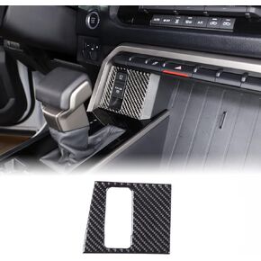 Car Central Electronic Handbrake Button Frame Cover Compatible with Toyota Tundra/Sequoia 2022-2023 Center Console Electronic Handbrake Button Protect Frame Decor Cover Trim ABS Interior Accessories