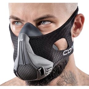 Workout Mask Breathing Mask for Men and Women - Adjustable Resistance Levels - Increase Lung Capacity and Endurance - Ideal for Jogging, Sports, Cycling, Fitness
