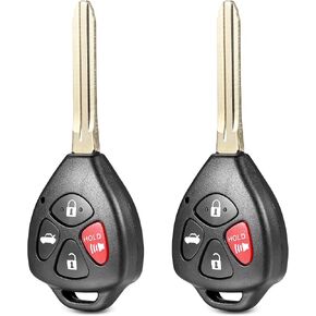 VOFONO يناسب مفتاح السيارة فوب دخول بدون مفتاح التحكم عن بعد استبدال تويوتا كورولا 2010-2013 (بعض) مع G رقاقة GQ4-29T 2 قطعة in Kuwait