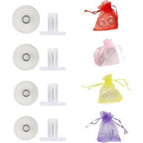 Grass High Heel Protectors for Walking on Grass and Uneven Floor, Heel Protectors for Shoes Heel caps for high Heels Heel Protectors Heel dip Plug Women's Wedding Shoes (24 Pairs 4 Sizes)