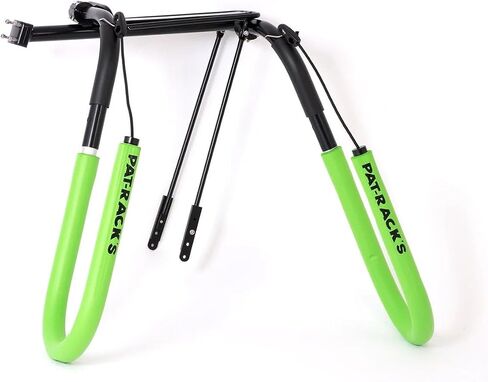 Premium Longboard Bike Rack – Dual Arm Bicycle Carrier, 12mm Foam, Adjustable Seat Post Attachment, Easy Fast Install, Longboards, SUP Paddle Boards, Shortboards, Bodyboards, Boogie Boards in Saudi Arabia
