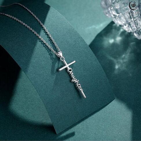 UPROMI Cross Necklace for Women Christian Gifts for Mom/Daughter/Nana/Strength in Saudi Arabia