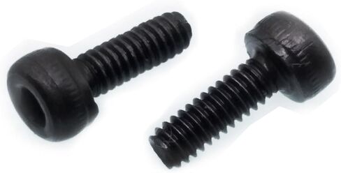 50pcs M2 x 6mm Black Alloy Steel Allen Hex Socket Cap Head Screw DIN912 in Saudi Arabia