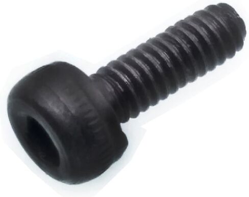 50pcs M2 x 6mm Black Alloy Steel Allen Hex Socket Cap Head Screw DIN912 in Saudi Arabia