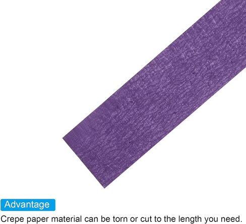 PATIKIL Floral Tape 1/2" x 30 Yard, 3 Pack Flower Wrap Adhesive Tape for Bouquet Stem Wrapping, Purple in Saudi Arabia