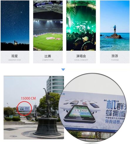 مناظير عالية القوة للبالغين والأطفال منظار ثنائي مقاوم للماء للاستخدام اليومي لمشاهدة الطيور والسفر والصيد وألعاب كرة القدم in Kuwait