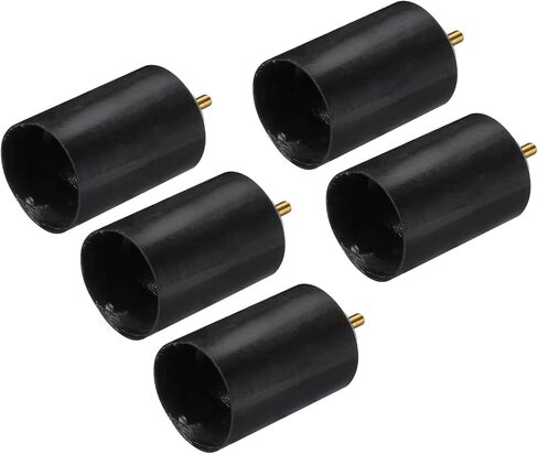 MECCANIXITY 5Pcs Heat Shrink End Cap with Valve 60mm ID x 98mm L 2:1 Ratio Heat Shrink Tubing Caps Lined Sealed Waterproof Adhesive for Electrical Wire Cable in Saudi Arabia