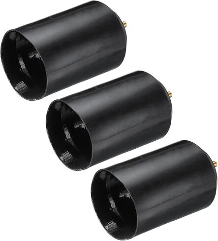 MECCANIXITY 5Pcs Heat Shrink End Cap with Valve 60mm ID x 98mm L 2:1 Ratio Heat Shrink Tubing Caps Lined Sealed Waterproof Adhesive for Electrical Wire Cable in Saudi Arabia