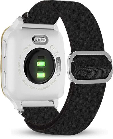 Compatible for 3Plus Vibe Plus Band, Stretch Elastics Nylon Adjustable Replacement Strap Accessories Compatible for 3Plus Vibe Plus/Vibe + Smartwatch in Saudi Arabia