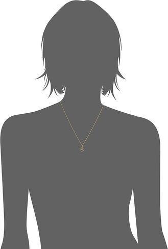 Amazon Essentials 14k Gold-Filled Letter Charm Pendant Necklace (previously Amazon Collection) in Saudi Arabia