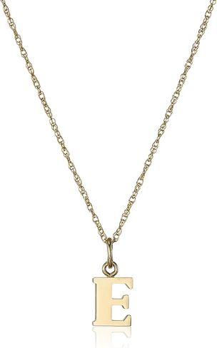Amazon Essentials 14k Gold-Filled Letter Charm Pendant Necklace (previously Amazon Collection) in Saudi Arabia