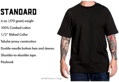 Sullen Men's Heaven Sent Men's Tee Tattoo Skull Graphic Standard Fit Short Sleeve T-Shirt for Men in Saudi Arabia