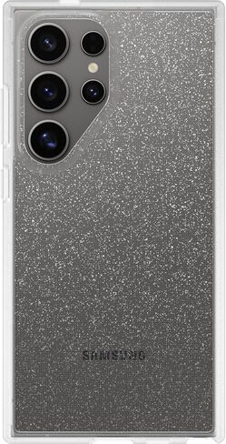 حافظة OtterBox لهاتف Samsung Galaxy S24 Ultra Prefix Series - أسود كريستالي، رفيعة للغاية، مناسبة للجيب، حواف مرتفعة تحمي الكاميرا والشاشة، متوافقة مع الشحن اللاسلكي in Saudi Arabia