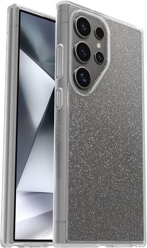 حافظة OtterBox لهاتف Samsung Galaxy S24 Ultra Prefix Series - أسود كريستالي، رفيعة للغاية، مناسبة للجيب، حواف مرتفعة تحمي الكاميرا والشاشة، متوافقة مع الشحن اللاسلكي in Saudi Arabia
