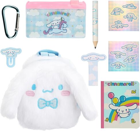 REAL LITTLES - Collectible Micro Hello Kitty and Friends Backpack with 6 Surprise Accessories Inside! (Cinnamoroll) in Saudi Arabia
