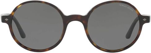 جورجيو أرماني AR8097-5026K8 نظارة شمسية هافانا/رمادي عدسة مستقطبة 46 ملم in Kuwait
