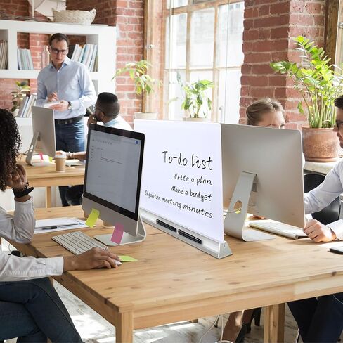 سبورة بيضاء لسطح المكتب، سبورة بيضاء زجاجية مقاس 23 بوصة × 17 بوصة، لوحة مسح جافة زجاجية قائمة بذاتها، سبورة بيضاء لسطح المكتب على الوجهين، سبورة بيضاء مغناطيسية قابلة للمسح الجاف مع حامل، مقسم مكتب، قسم مكتب in Kuwait