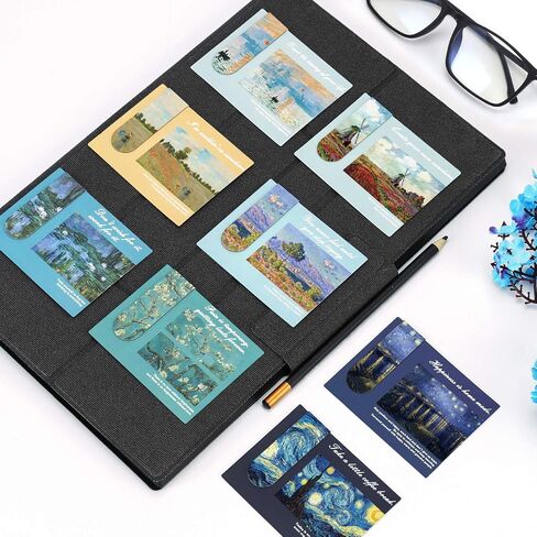 Magnetic Bookmarks Magnet Book Markers Assorted Page Markers Durable Magnetic Page Clips for Women Men and Book Lover (Oil) in Saudi Arabia