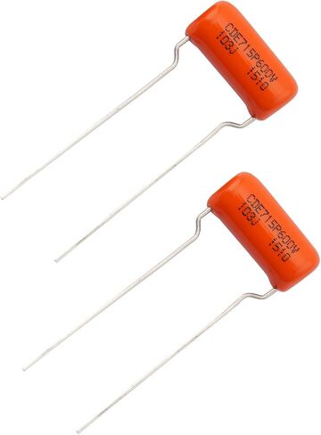 CDE Sprague Orange Drop Capacitors Tone Caps Polypropylene .015uF 715P 153J 200V for Guitar or Bass (Set of 2) in Saudi Arabia