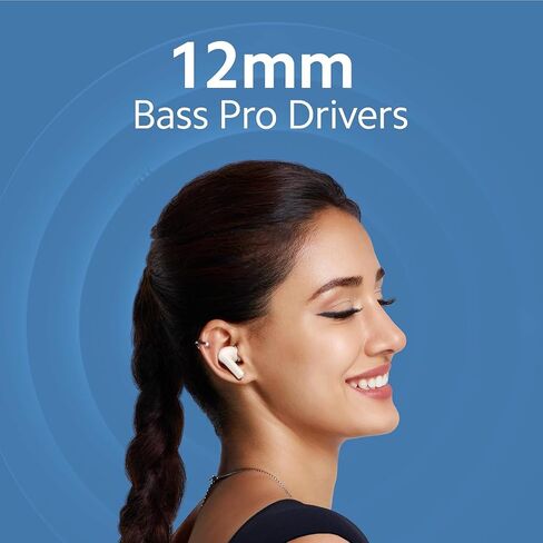 Xiaomi Redmi Buds 4 Active TWS Wireless Earbuds, Bluetooth 5.3 Low-Latency Game Headset with AI Call Noise Cancelling, IP54 Waterproof, 28H Playtime, Lightweight Comfort Fit Headphones, Black in Saudi Arabia