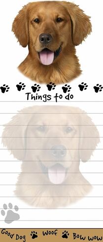 "وسادات القائمة المغناطيسية من Golden Retriever" ذات شكل فريد من نوعه، مقاس 8.5 × 3.5 بوصة in Saudi Arabia