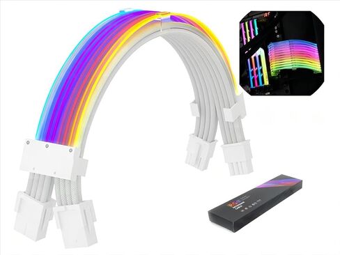 SAMA 24 دبوس ARGB تمديد كابل الإضاءة لوحة دارات مطبوعة 5 فولت 3pin موصلات 24.5 سنتيمتر مزامنة للكمبيوتر MB كابل اللوحة الأم طقم تمديد أسود in Kuwait