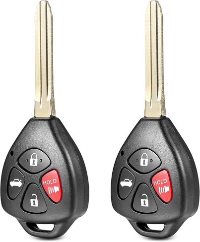 VOFONO يناسب مفتاح السيارة فوب دخول بدون مفتاح التحكم عن بعد استبدال تويوتا كورولا 2010-2013 (بعض) مع G رقاقة GQ4-29T 2 قطعة in Kuwait
