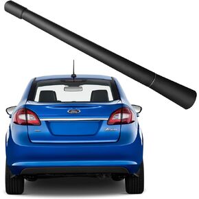 هوائي بديل 7 بوصة لسيارة Ford Fiesta (2008-2019)، هوائي Ford Fiesta، سارية هوائي مطاطية مرنة