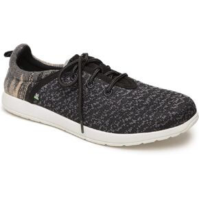 Minnetonka Men’s Eco Anew - Fashion Knit Sneakers Handcrafted with EcoPlush Recycled Insole, 100% Recycled Breathable Mesh Lining and Laces, 70% Sugarcane Sole, and Fabric Upper