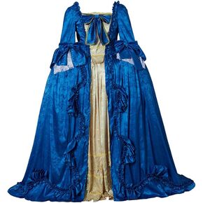 Court Rococo Baroque Marie Antoinette Ball Dresses 18th Century Georgian Era Costumes Dress Victorian Ball Gown