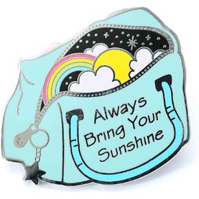 حقيبة كومبوكو من دبوس صن شاين دبوس ملهم ذو طية صدر السترة من المينا in Kuwait