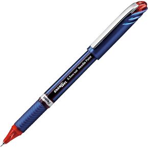 Pentel EnerGel Euro Ballpoint Pen, 0.5mm Needle Tip, Black Ink (BLN25-A)