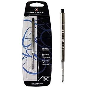 Sheaffer Ballpoint Refill K Style - Black Medium - Blister Card