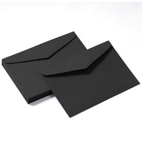 50 Pack Dark Blue Envelopes 5-1/5 x 7-1/5 Envelopes A7 Invitation Envelopes for Personalize Gift Cards, Wedding, Baby Shower, Mailing, Birthday Party