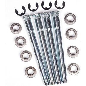 703-265 93356553 متوافق مع 1994-2004 شيفروليه تشيفي S10 طقم إصلاح دبوس مفصل الباب والجلبة 2 باب بيك اب بليزر جي إم سي S15 سونوما جيمي أولدزموبيل برافادا أمامي خلفي يسار يمين 16 قطعة