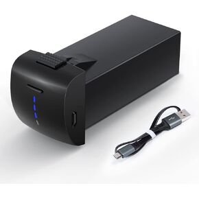 Ruko F11MINI Replacement Intelligent Flight Battery- 7.6V 2100mAh Lithium Ion Battery with a Charging Cable​